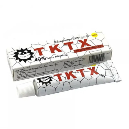 Anesthetic cream TKTX 40% 10 g, white