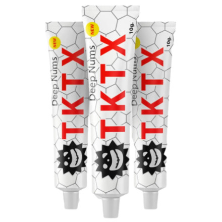 Anesthetic cream TKTX 40% 10 g, white