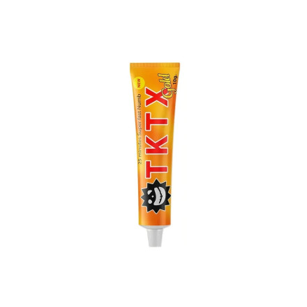 Anesthetic cream TKTX 40% 10 g, gold
