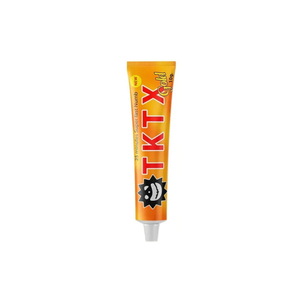 Anesthetic cream TKTX 40% 10 g, gold