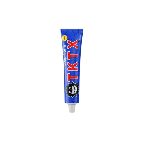 Anesthetic cream TKTX 40% 10 g, blue