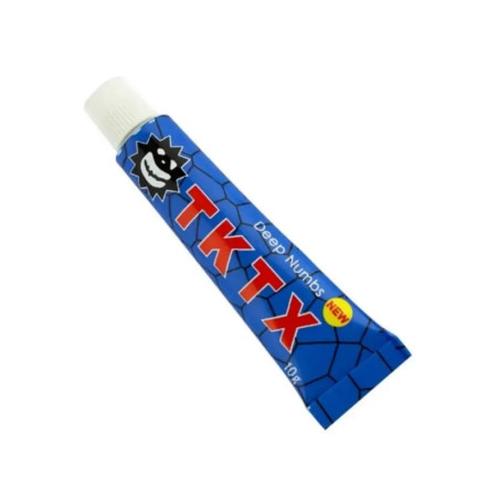 Anesthetic cream TKTX 40% 10 g, blue