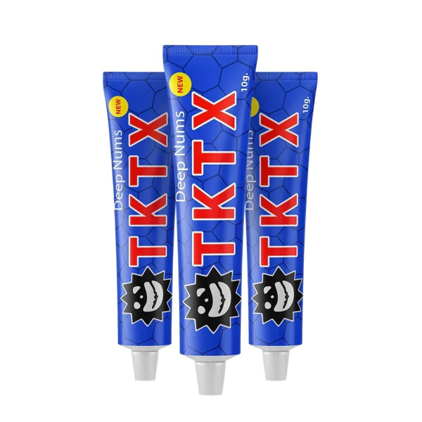 Anesthetic cream TKTX 40% 10 g, blue