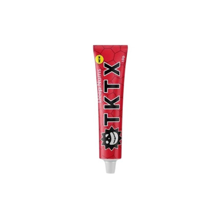 Anesthetic cream TKTX 40% 10 g, red
