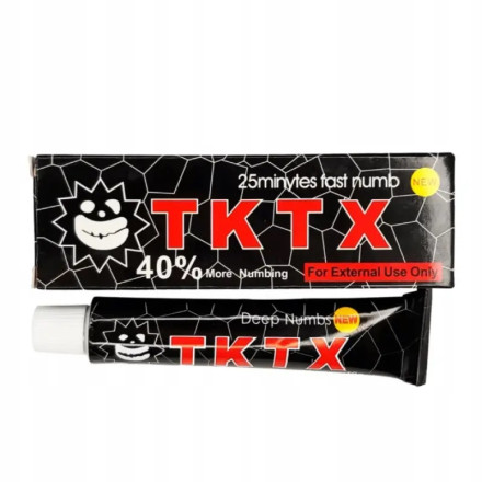 Anesthetic cream TKTX 40% 10 g, black