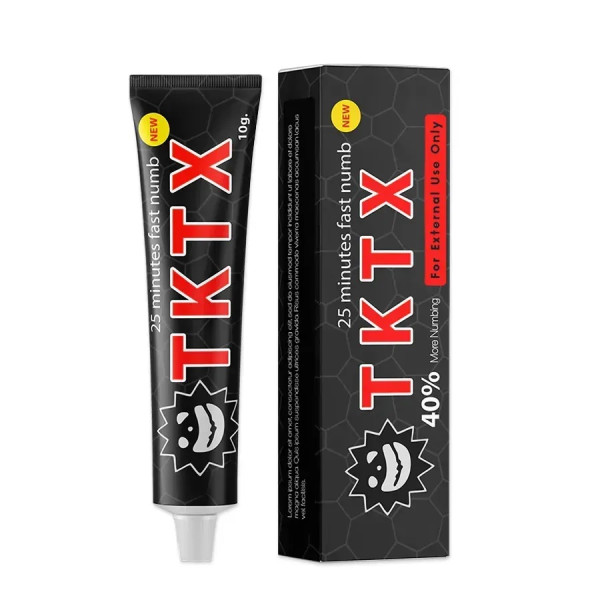 Anesthetic cream TKTX 40% 10 g, black