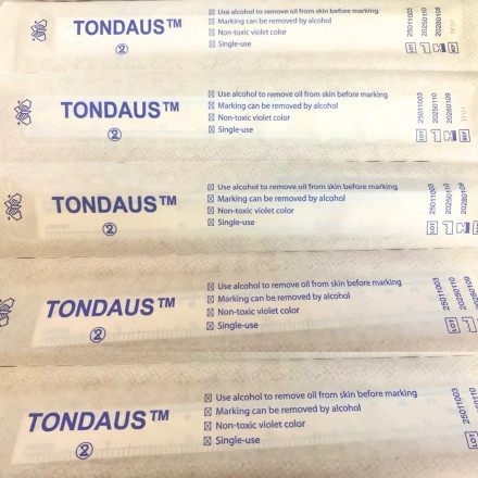 Surgical marker Tondaus 0.5 difficult to erase, purple
