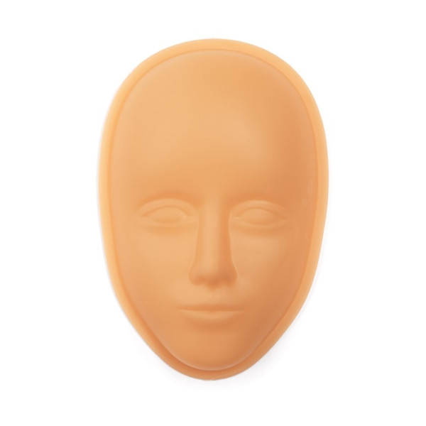 Mannequin face for teaching tattoo, base