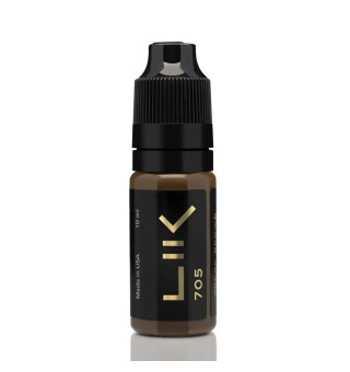 Пігмент Lik Brows 705 Solar Brown для перманентного макіяжу, 10 мл