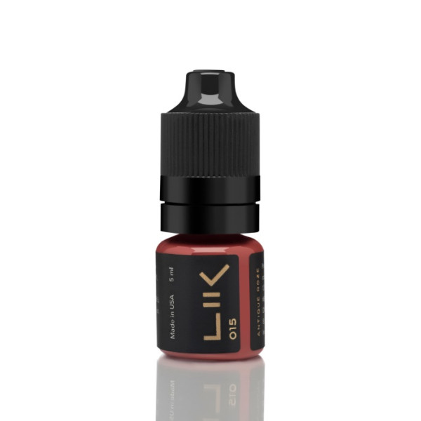 Pigment Lik Lips 015 Antique Rose for permanent makeup, 5 ml