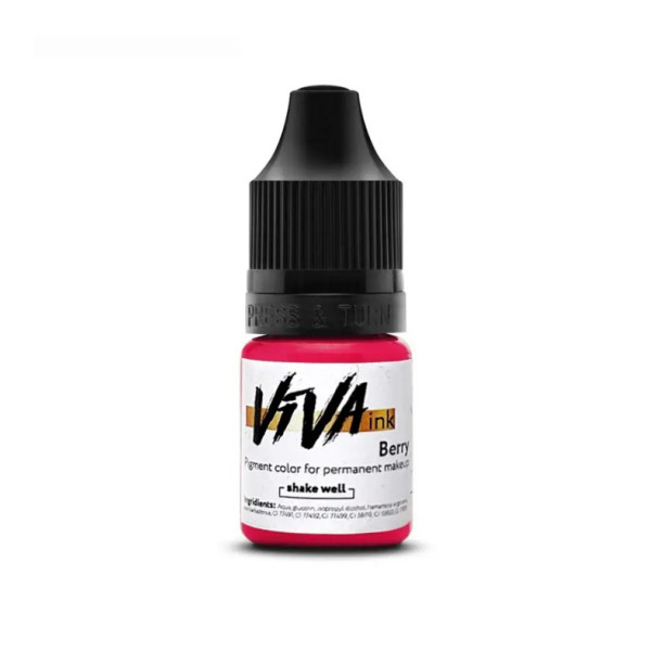 Пігмент Viva Lips 6 Berry для перманентного макіяжу, 6 мл