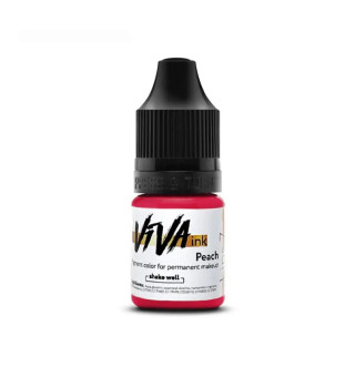 Пігмент Viva Lips 7 Peach для перманентного макіяжу, 6 мл