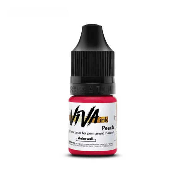 Pigment Viva Lips 7 Peach do makijażu permanentnego, 6 ml
