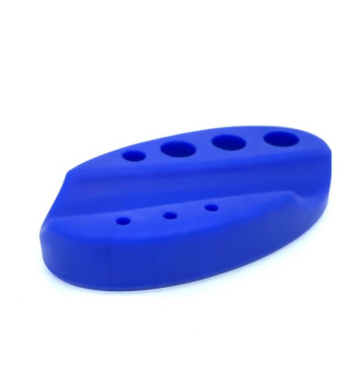 Silicone cap holder, blue