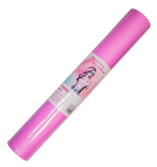 Pink Bilyavka sheets 0.6x100 m from spunbond (1 roll), pink