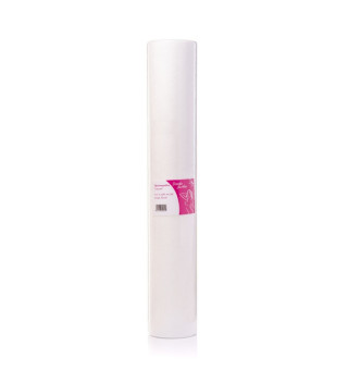 Pink Bilyavka sheets 0.8x100 m from spunbond (1 roll), white