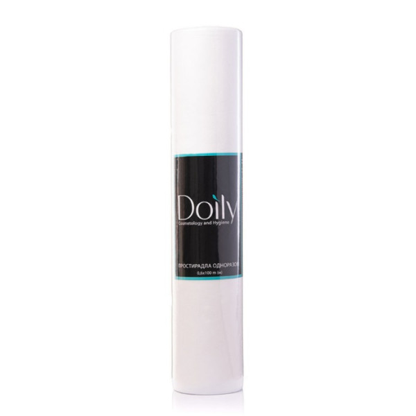 Doily sheets 0.8x100m from spunbond (1 roll), white
