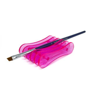 Stand for 5 brushes (red)