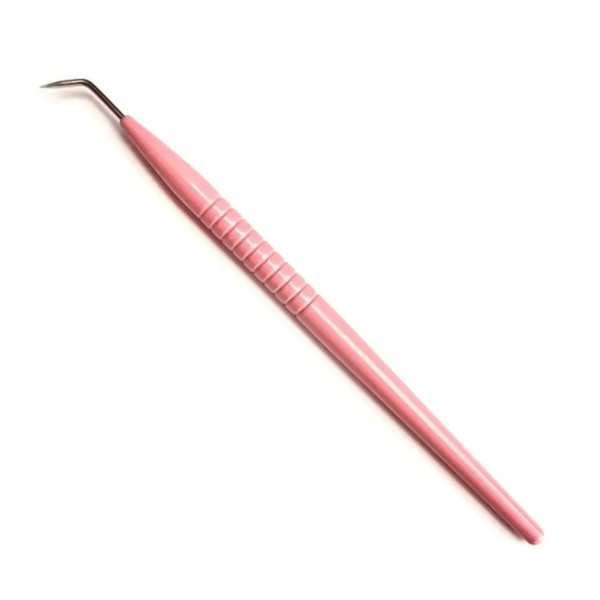 Tool for laminating eyelashes, color pink