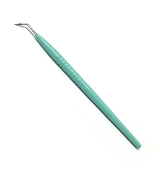 Tool for laminating eyelashes, color turquoise
