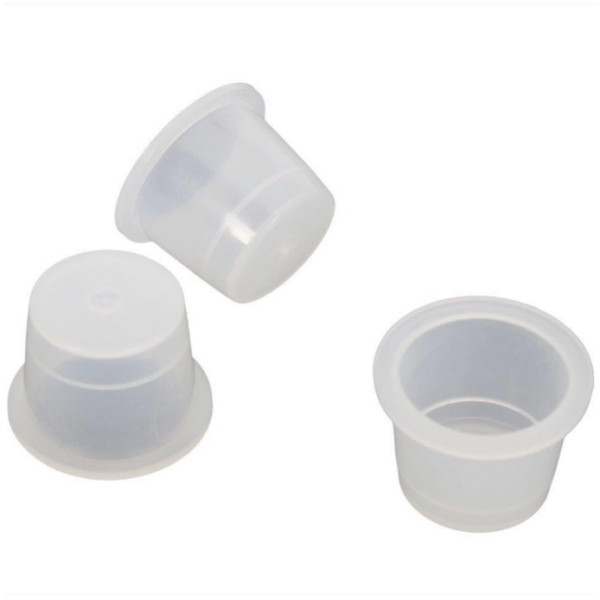 Caps (caps) for pigment plastic L 13x15mm (100pcs/pack)