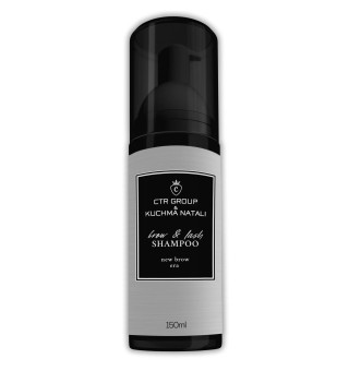 Shampoo foam for eyebrows and eyelashes CTR GROUP and KUCHMA NATALI, 150 ml