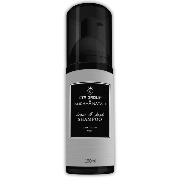 Shampoo foam for eyebrows and eyelashes CTR GROUP and KUCHMA NATALI, 150 ml