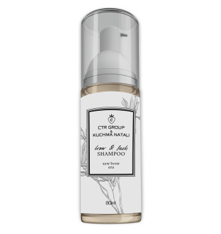 Shampoo foam for eyebrows and eyelashes CTR GROUP and KUCHMA NATALI, 80 ml