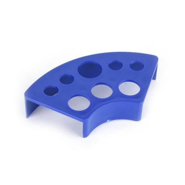 Small plastic cap stand (blue)