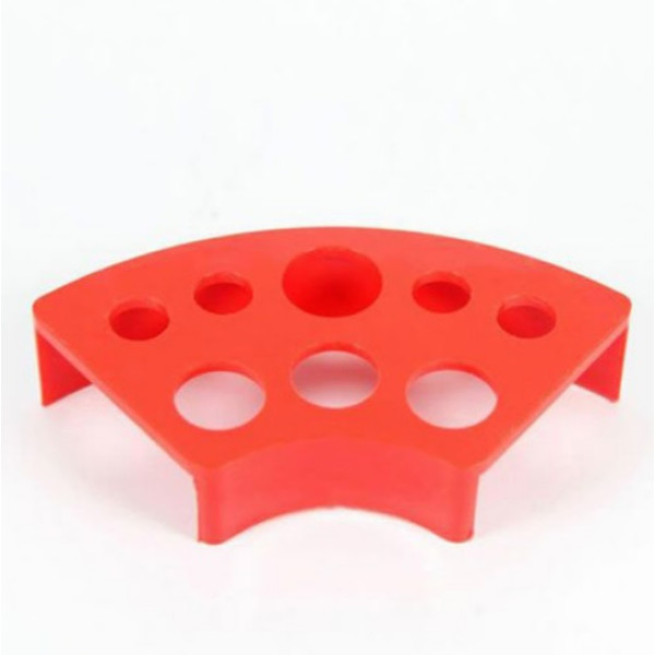 Small plastic cap stand (red)