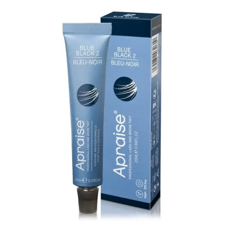 Фарба для брів та вій APRAISE PPD FREE №2 (синьо-чорна), 20 мл