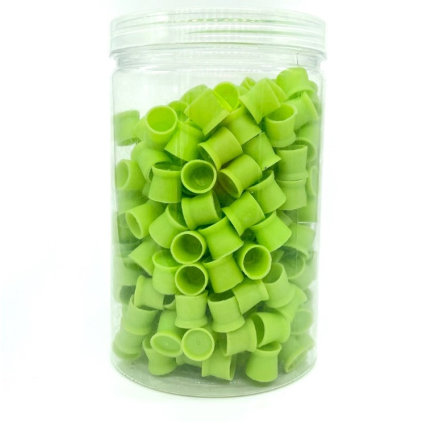 Caps (caps) for pigment silicone, green (1 pc.)