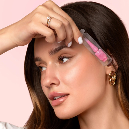 Состав №3 для ламинирования бровей и ресниц Nikk Mole "Silky Pinky Repair" (ампула 2,5мл)