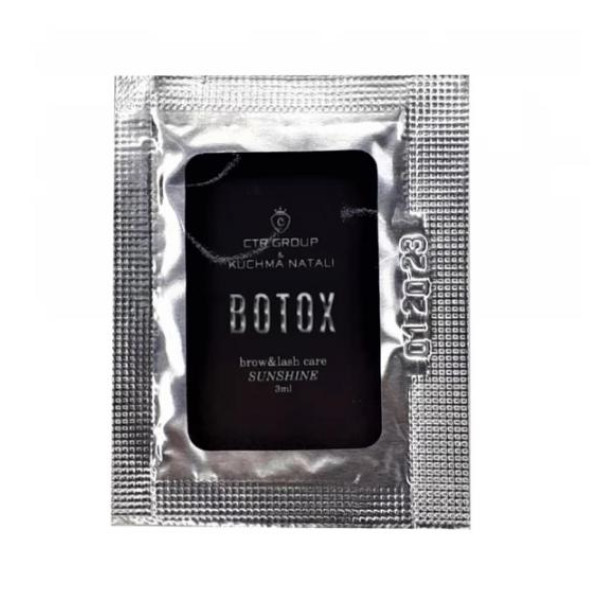 Botox for eyebrows and eyelashes CTR GROUP and KUCHMA NATALI Botox brow and lash care (sachet, 3 ml)