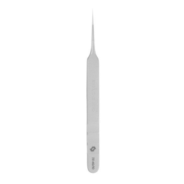 Пінцет професійний для вій прямий STALEKS PRO EXPERT 40 TYPE 10 TE-40/10