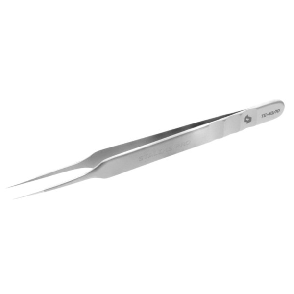 Пінцет професійний для вій прямий STALEKS PRO EXPERT 40 TYPE 10 TE-40/10
