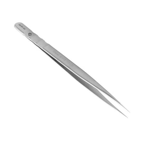 Пінцет професійний для вій професійний прямий STALEKS PRO EXPERT 41 TYPE 10 TE-41/10