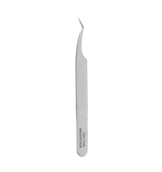 Пинцет профессиональный для ресниц L-образный STALEKS PRO EXPERT 41 TYPE 7 TE-41/7