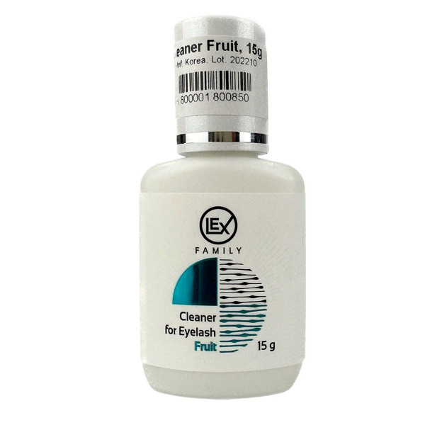 Odtłuszczacz do rzęs LEX Cleaner Fruit, 15 ml
