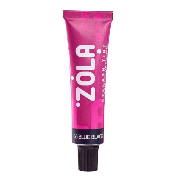 ZOLA Eyelash tint with collagen, 15 ml (06 blue-black)