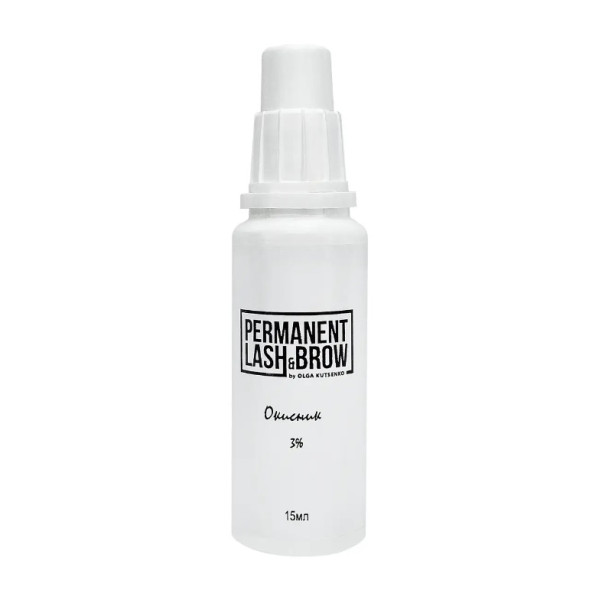Окислитель для краски Permanent lash and brow 3%, 15 мл