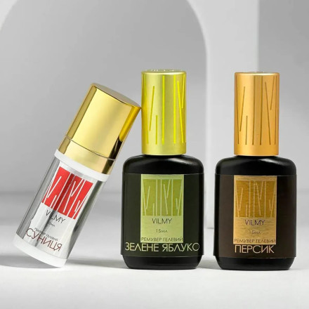 Gel remover VILMY "Green Apple", 15 ml