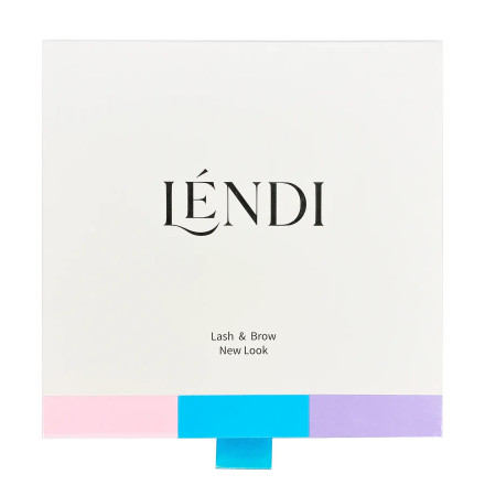 Set of ingredients for laminating eyelashes and eyebrows Lendi 3x10 ml "Lash and Brow New Look"