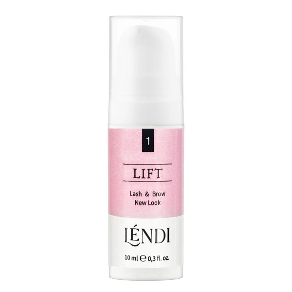Composition for laminating eyelashes and eyebrows Lendi No.1 "Lash and Brow New Look", 10 ml, dispenser