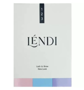 Set of ingredients for laminating eyelashes and eyebrows Lendi 3x3 ml 