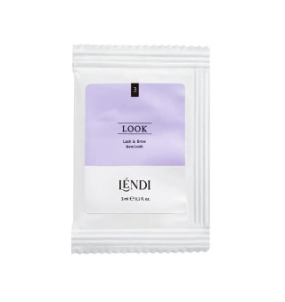Composition for laminating eyelashes and eyebrows Lendi No.3 