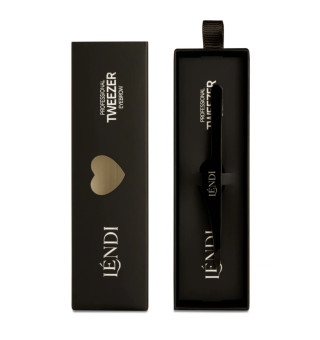 Lendi Beveled Eyebrow Tweezers Black Magic