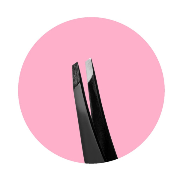 Lendi Beveled Eyebrow Tweezers Black Magic