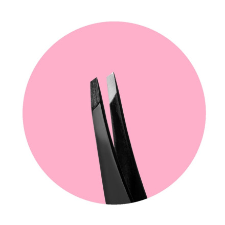 Lendi Beveled Eyebrow Tweezers Black Magic