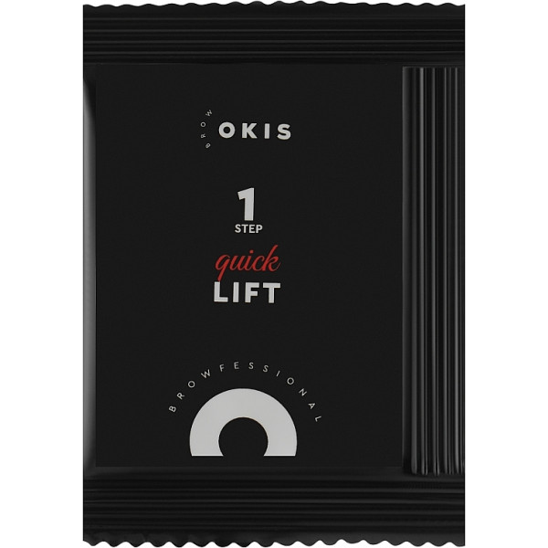 Засіб для ламінування брів і вій 1 Lift Quick OKIS BROW LAMI в саше 3 ml